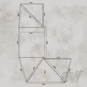Bushwakka Extreme Darkness XL Squared Maße