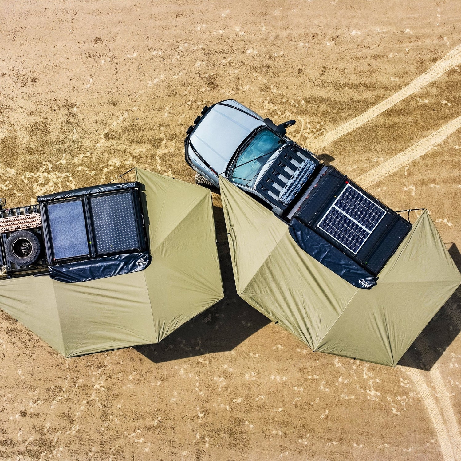 The Bush Company 270 XT MAX Freitragende Markise Mk2