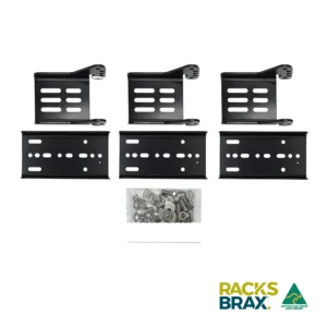 RacksBrax Markisen Montage L Brackets - Stainless Steel