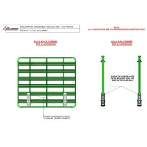 Markisen halter The Bush Company L Bracket
